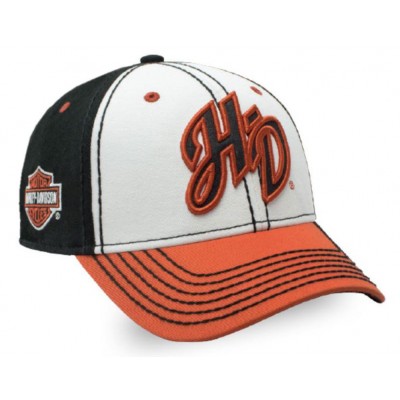 HarleyDavidson 's Glitter HD Initials Colorblocked Baseball Cap BC26266  eb-98447528